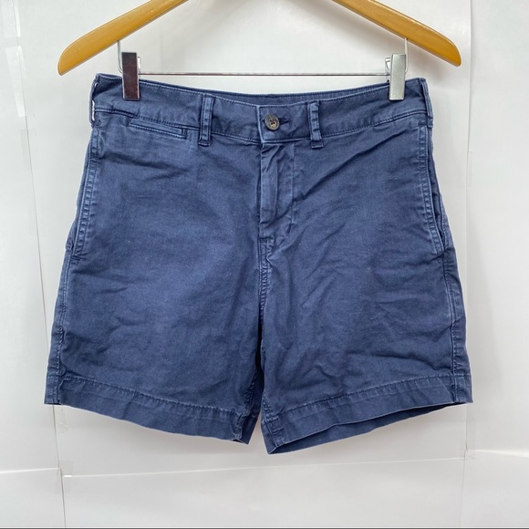 American Eagle Outfitters Pants - American Eagle Blue Navy Chino Classic Shorts 26